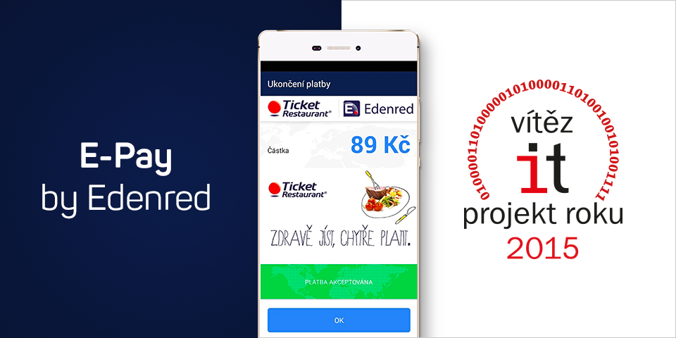 IT Projekt roku 2015 E-Pay by Edenred (eMan)