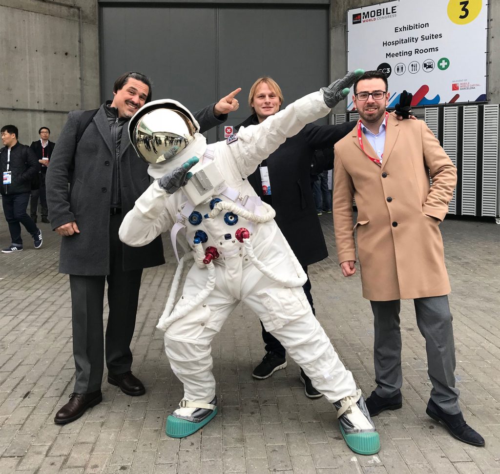 Gabriel Szalay, Lukáš Križko, Jan Horyna, kosmonaut